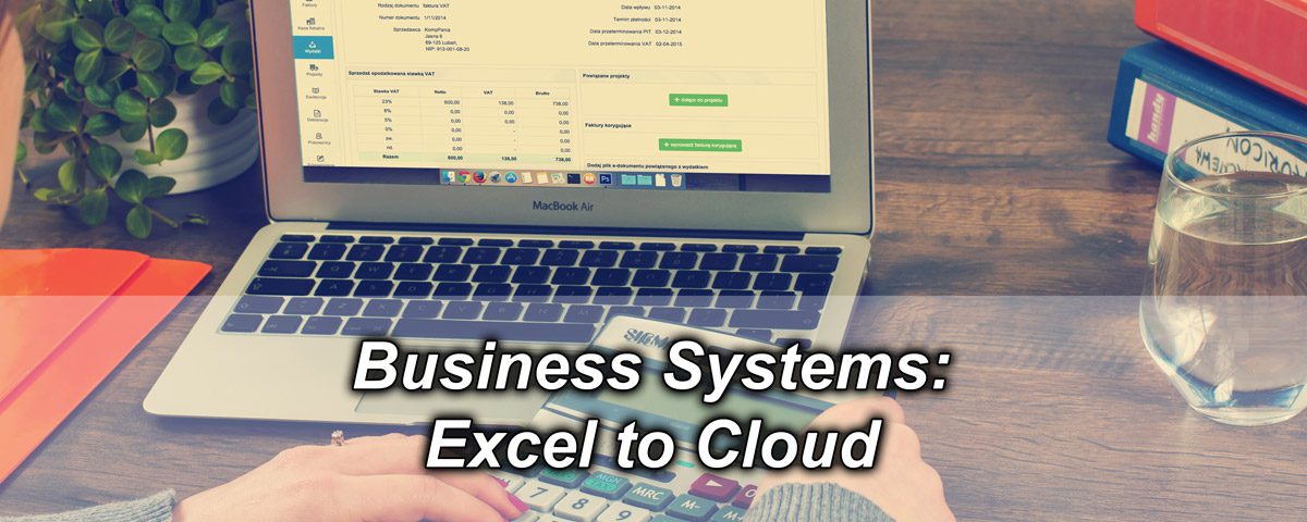 Business Systems - Excel to Cloud
